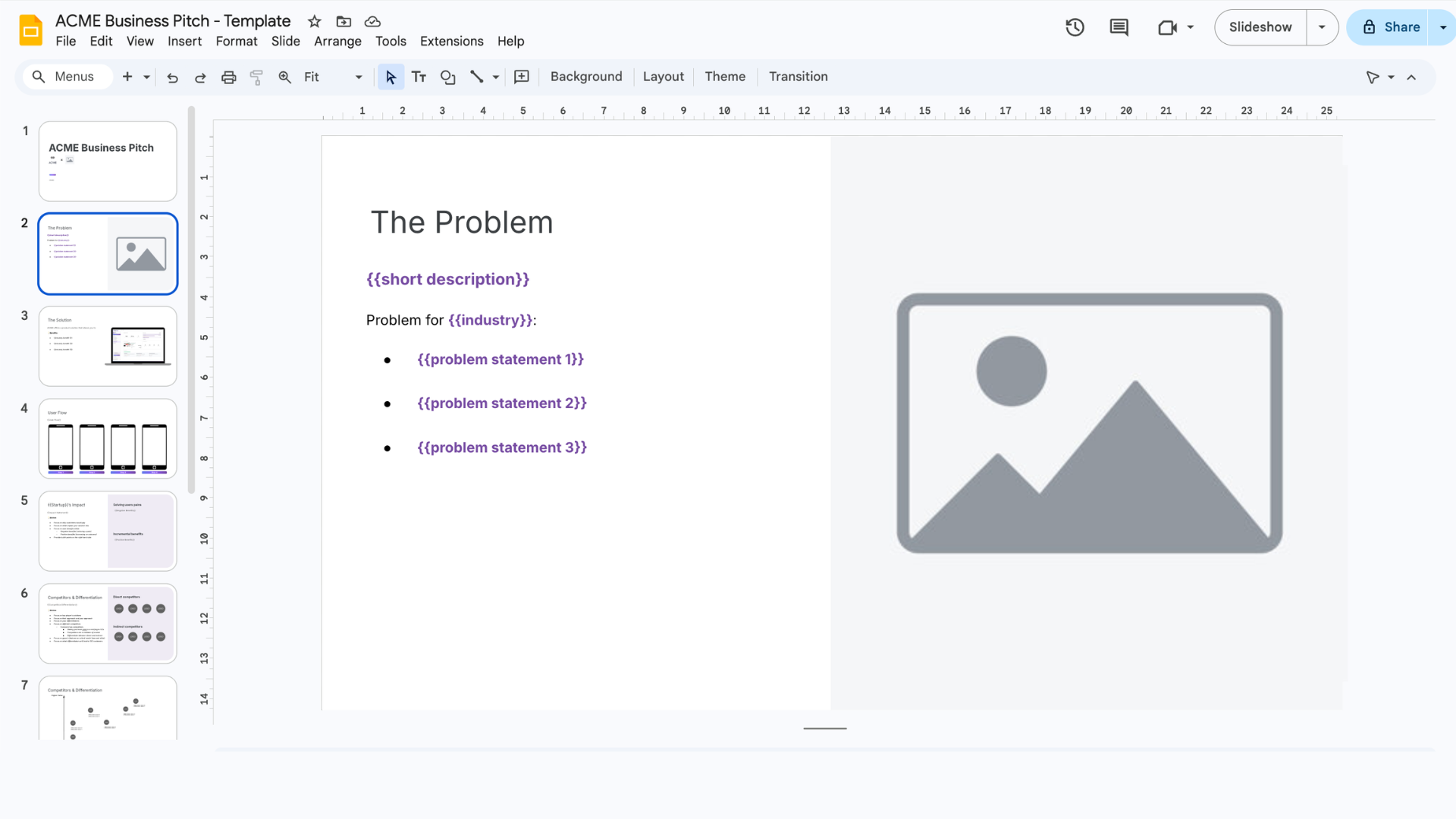 AutoScaled Use your own templates directly from Google Slides or PowerPoint